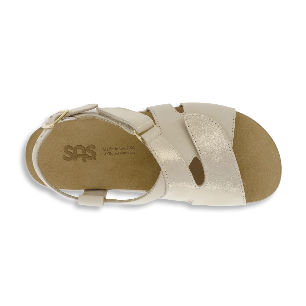 SAS Women’s Huggy Sandal Soft Gold - Image 2