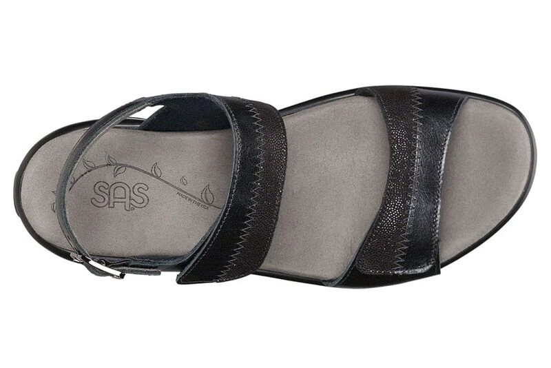 SAS Women’s Nudu Heel Strap Sandal Midnight - Image 2