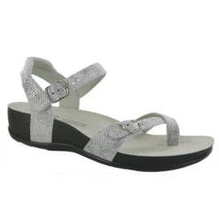 SAS Women’s Pampa Toe Loop Sandal Plata