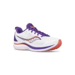 Saucony Big Kid’s Endorphin KDZ Sneaker White/Purple