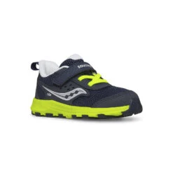 Saucony Kid’s Ride 10 Jr Sneaker Navy/Citron