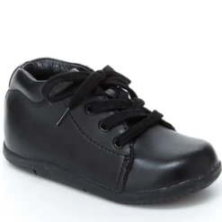 Stride Rite Kid’s Elliot SRTech Black Leather
