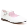 Nina Bonnett White Leather Little Kid’s