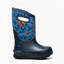 Bogs Kid’s Neo-Classic Winter Boot Cool Dino Navy Multi