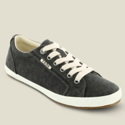 Taos Women’s Star Sneaker Charcoal Wash Canvas