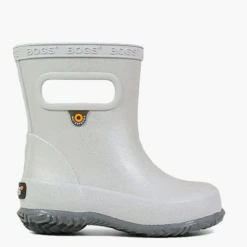 Bogs Kid’s Skipper Glitter Rain Boot Silver
