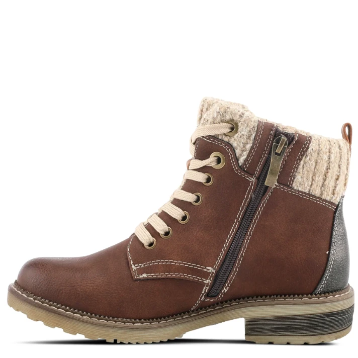 Spring Step Women’s Khazera Boot Brown - Image 2