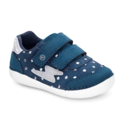 Stride Rite Infant Zips Kennedy Sneaker Navy Stars