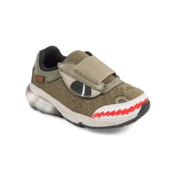 Stride Rite Kid’s Made2Play® Light-Up Monster Sneaker Olive