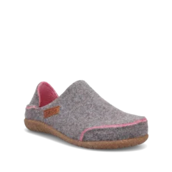 Taos Women’s Convertawool Clogs Grey Rose