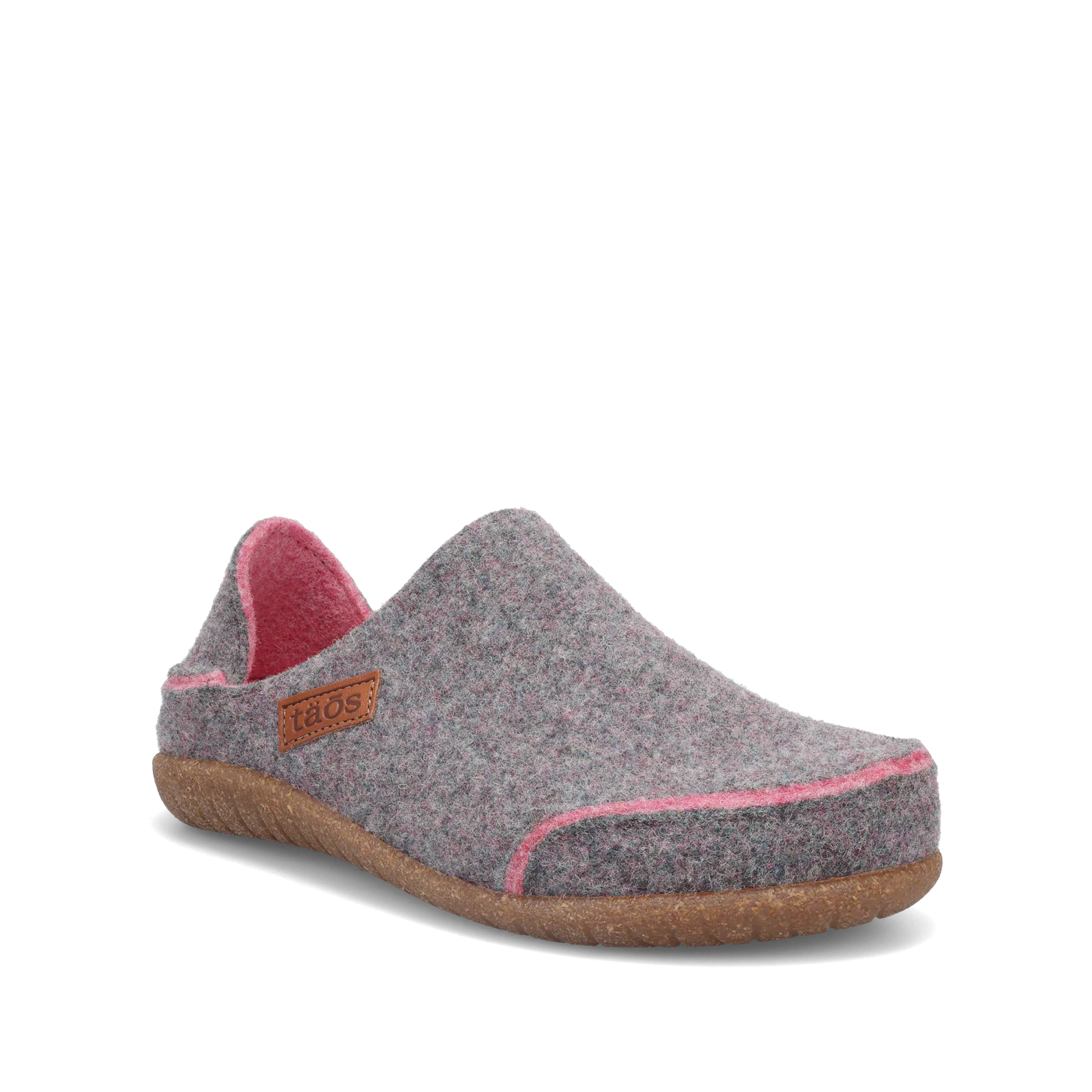 Taos Women’s Convertawool Clogs Grey Rose