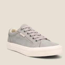 Taos Women’s Plim Soul Sneaker Grey Wash Canvas
