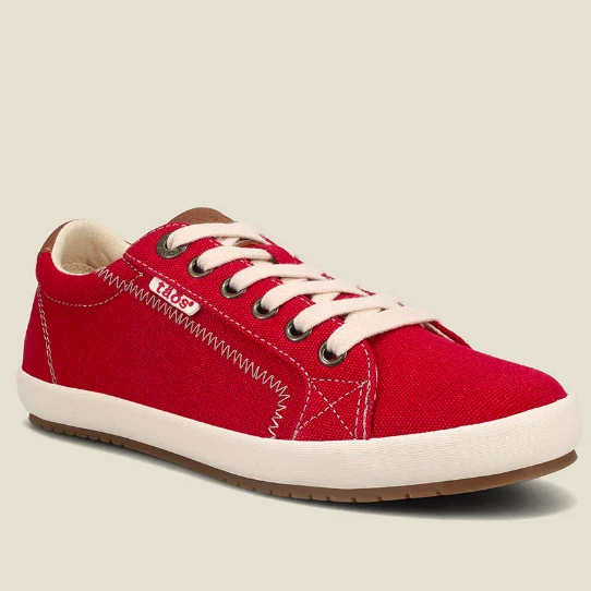 Taos Women’s Star Burst Sneaker Red/Tan