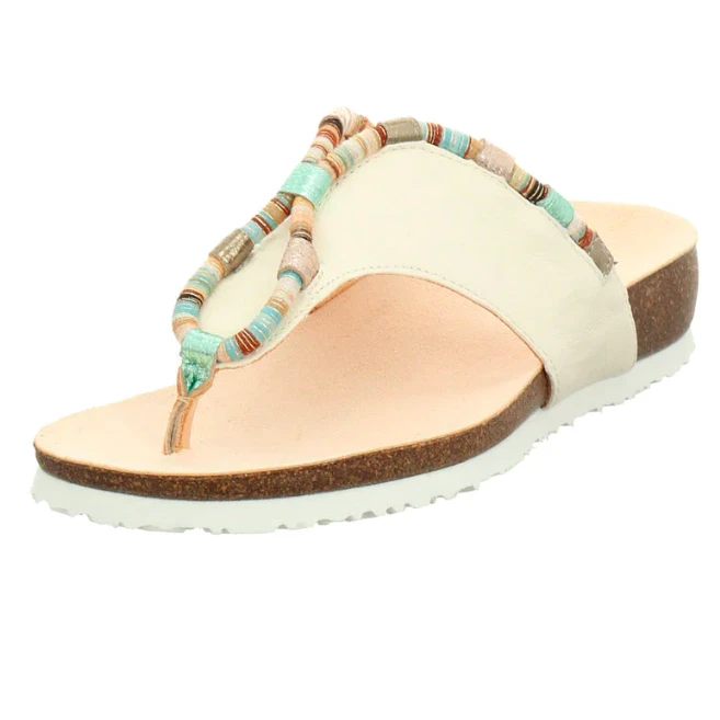 Think! Think Women’s Julia Sandal Ivory - Image 2