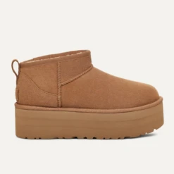 UGG Women’s Classic Ultra Mini Platform Boot Chestnut