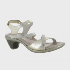 Naot Women’s Innovate Heel Gold Leather With Rivets