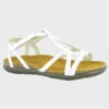 Naot Women’s Dorith Gladiator Sandal White Leather
